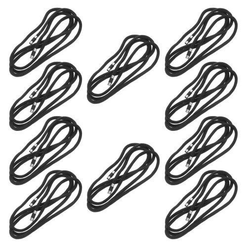 50Pcs Black Polyester Drawstring Cord for Sweatpants and Pants Repair 1