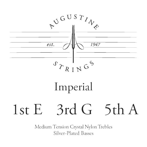 Augustine Imperial Black Crystal Nylon Guitar Strings - Low Tension 2