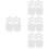 48Pcs Boot Stand Up Inserts White Plastic for Over-The-Knee Boots 8