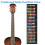 Junlego 2 x A4 Mini Laminated Guitar Chord Board for Beginners 4