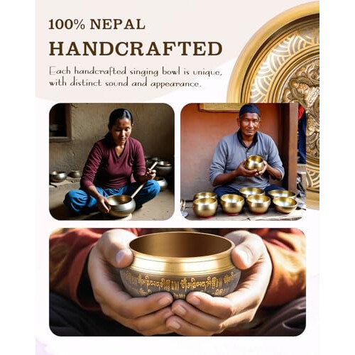 Large Tibetan Singing Bowls 2