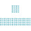 1000Pièces Caches Épingles Caoutchouc Bleu Ciel Usage Multiple 7