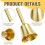 Solid Brass Hand Bell Super Loud Small School Hand Bell Brass Handbell 3