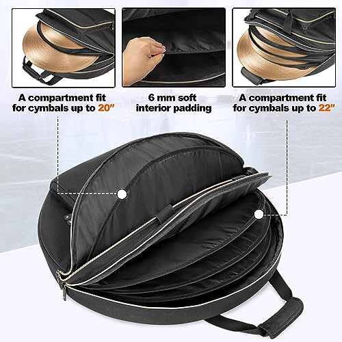 Damero 22" Cymbal Bag 2