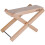 KingPoint Solid Beech Wood Guitar Footstool 4 Adjusatble Height 5