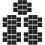 Stickers Design Carrelage Noir Vintage Waterproof 6