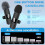 Jsdoin Wireless Microphones Wireless Microphone for iPhone iPad 2