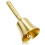 Solid Brass Hand Bell Super Loud Small School Hand Bell Brass Handbell 7