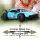 Αυτοκίνητο drift RC με τηλεχειριστήριο 2.4Ghz, επαναφορτιζόμενη μπαταρία, φώτα LED με 8