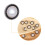 No Sew Coat Buttons Round Metal 10pcs 8