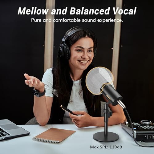 TONOR Dynamic Podcast Microphone 1