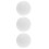 12Pièces Inserts Bulles Tpr Souples Blancs Pour Jouets À Presser DIY 2
