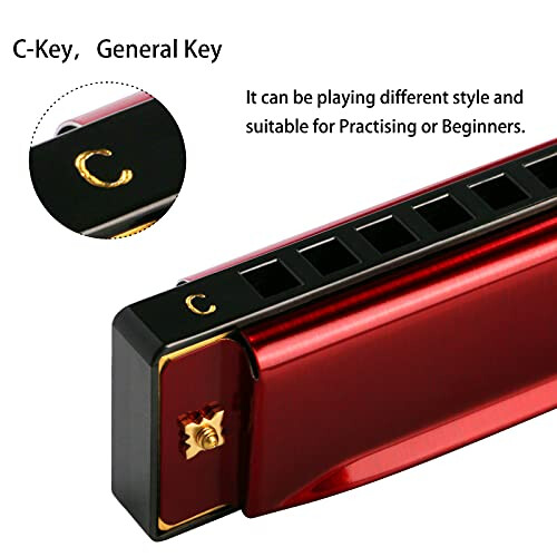 EastRock Harmonica 10 Holes 20 Tunes 2