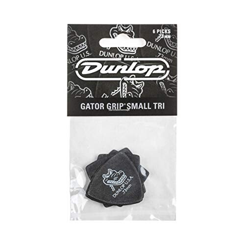 Dunlop Dunlop Picks - 572P.73 Gator Grip Small Triangle 0.73mm - Pack 6 2