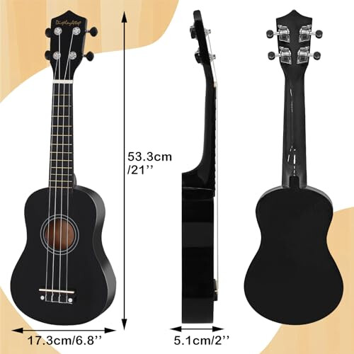 Display4top 21 Inch Soprano Ukulele 1