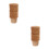 60Pièces Caissettes À Gâteaux En Papier Khaki Pour Usage Culinaire 6