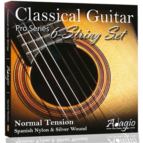 Adagio Pro CLASSICAL Guitar Strings - Normal Tension Nylon - Full Pack/Set 1