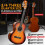 Pyle Acoustic Guitar 3/4 Size Beginner Kit - Classical Spanish Nylon 3