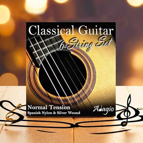 Adagio Pro CLASSICAL Guitar Strings - Normal Tension Nylon - Full Pack/Set 2