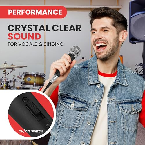 Pyle Microphone - Dynamic Vocal Microphones 2