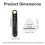 Precision Truss Rod Neck Relief Gauge Tool & plectrums 2