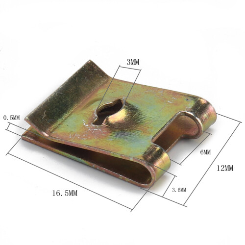 50 Pcs High Hardness Fasteners Quick Installation 1