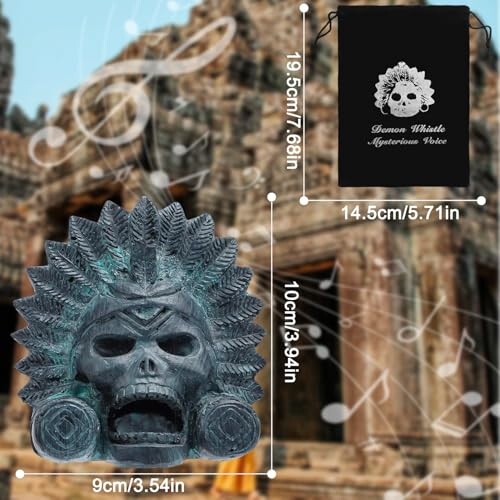 Aztec Death Whistle 126dB Loud Human Screams 1