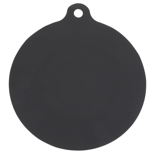 2Pièces Protège-Plan Cuisson Silicone Noir Résistant Huile Chaleur 1
