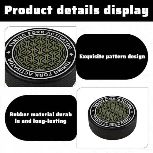 1 Pcs Tuning Fork Activator Puck 2
