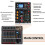 Depusheng DA8 DJ Mixer Sound Board Console 8 Channel Desk System Interface 4