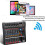 Depusheng DA8 DJ Mixer Sound Board Console 8 Channel Desk System Interface 6