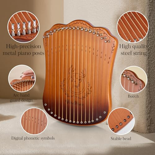VixxNoxx Lyre Harp 1