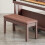JOINATRE Duet Piano Bench with Hidden Storage 7
