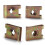 50 Pcs High Hardness Fasteners Quick Installation 6