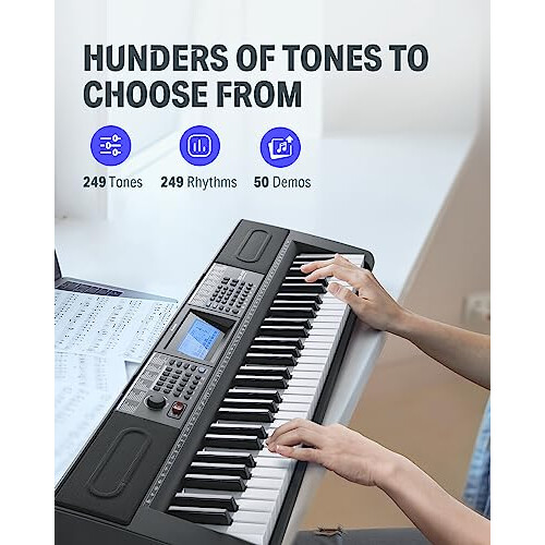 Donner 61 Key Keyboard Piano 1