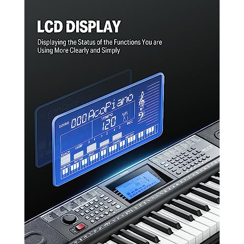 Donner 61 Key Keyboard Piano 2