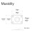 Musiclily 6.35mm Rectangle Guitar Loaded Jack Socket Plate 2
