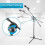 Pyle Dynamic Microphone with Adjustable Tripod Floor Stand 2