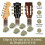 6Pcs Guitar Tuning Peg Buttons Machine Heads Buttons Plastic Tuner Buttons 6