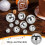 TranRantic 32 Pcs Disco Mirror Balls Cake Decoration 5
