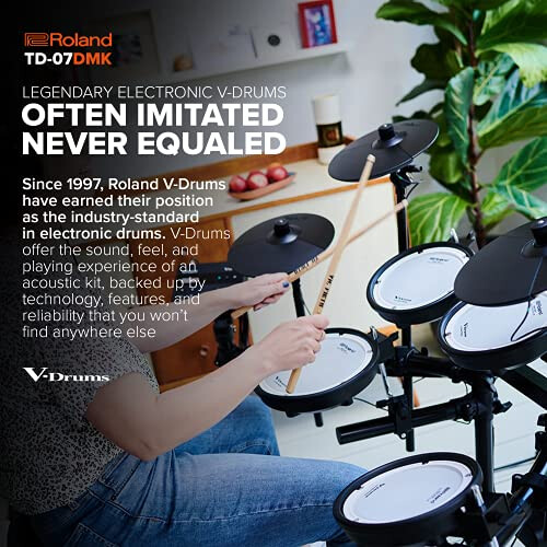 Roland TD-07DMK Electronic V-Drums Kit 1