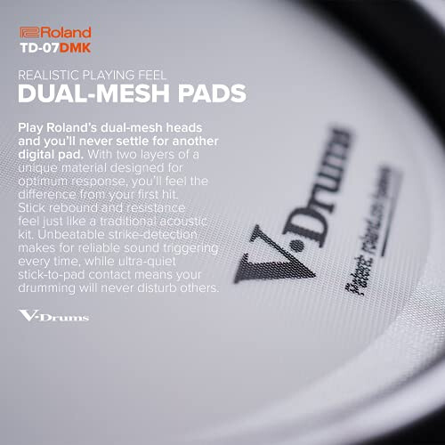 Roland TD-07DMK Electronic V-Drums Kit 2
