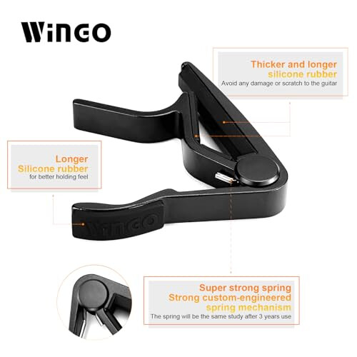 WINGO Pro Classical Flat Guitar Capo 2