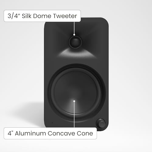 Kanto ORA4 140W Powered Reference Speakers with Bluetooth 5.0 and USB-C 1