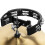 TIGER TAM70-BK Half Moon Drum Kit Mountable Tambourine - Black 4