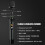voijump Wireless Microphone - UHF Karaoke Mic Set with 2 Handheld Mics & 7