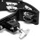 TIGER TAM70-BK Half Moon Drum Kit Mountable Tambourine - Black 6
