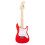 Max GigKit Junior Electric Guitar Starter Pack Red 1/4 Size - Complete 2