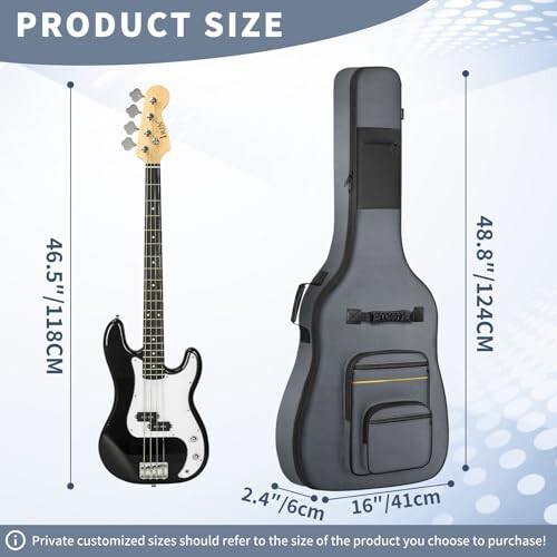 FREEAMG Bass Guitar Bag 1