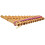 Percussion Plus Honestly Made PP863 Antara 13 note pan pipes 3